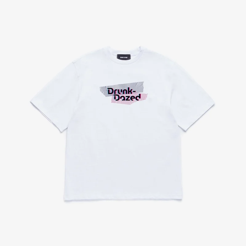 [ENHYPEN] Carnival Uniform : T-Shirt Drunk Dazed (White)