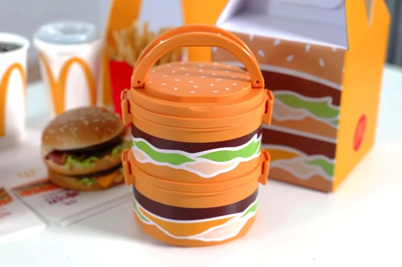 [MCDONALD] Korea Exclusive : Big Mac Containers Lunch Box