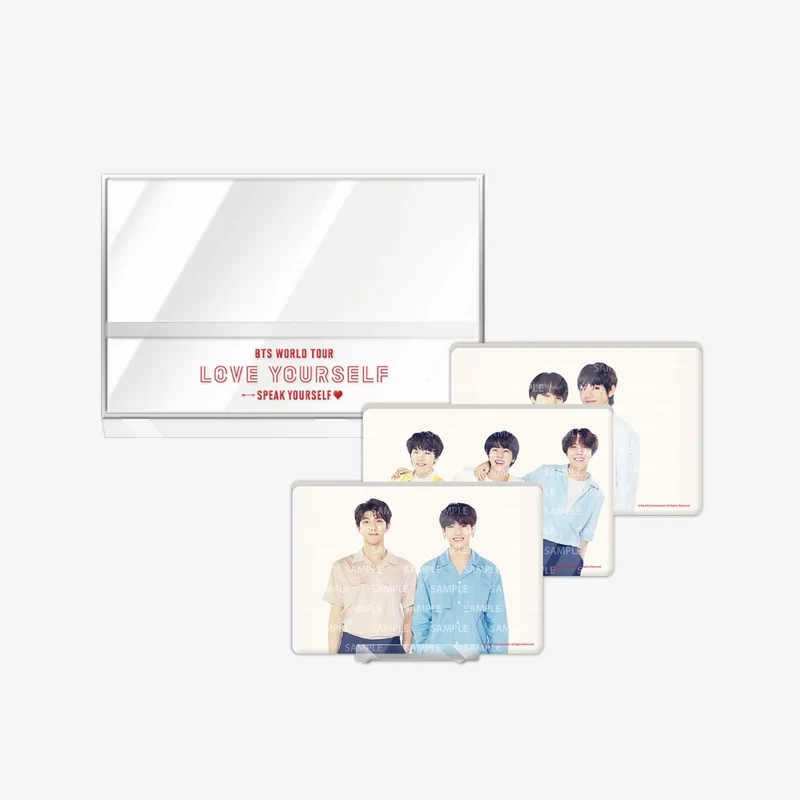[BTS] BTS World Tour : Love Yourself : Speak Yourself Tour : Photo Frame Set