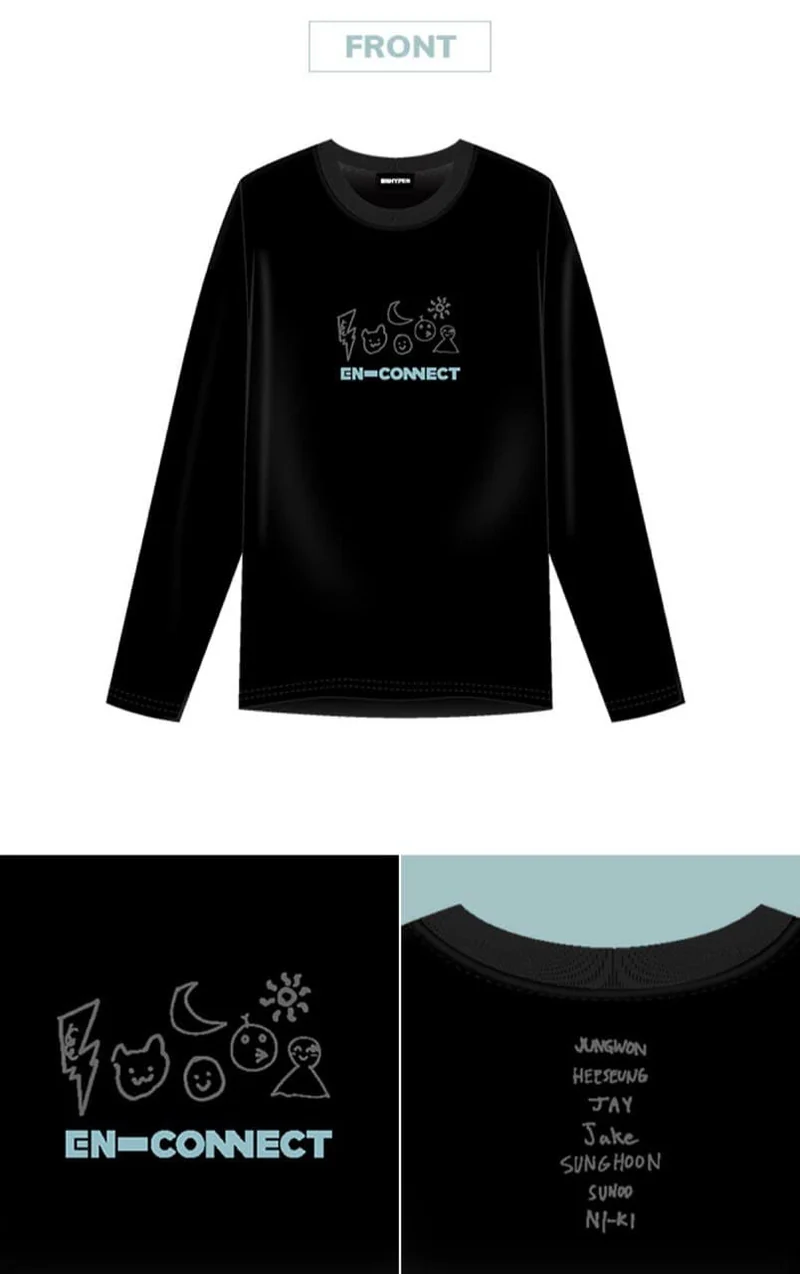 [ENHYPEN] Fanmeeting En-Connect : Long Sleeve T-Shirt