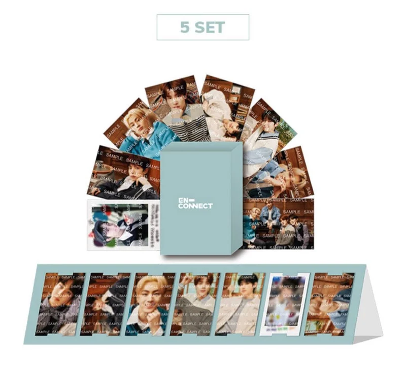 [ENHYPEN] Fanmeeting En-Connect : Trading Card Set - 1/5/10