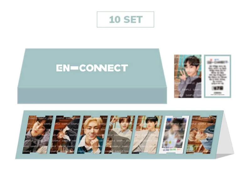 [ENHYPEN] Fanmeeting En-Connect : Trading Card Set - 1/5/10