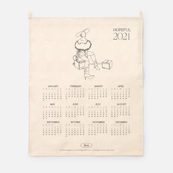 [BOA] 2021 Canvas Drawing Calendar