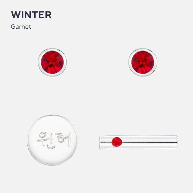 [AESPA] Artist Birthstone Earrings