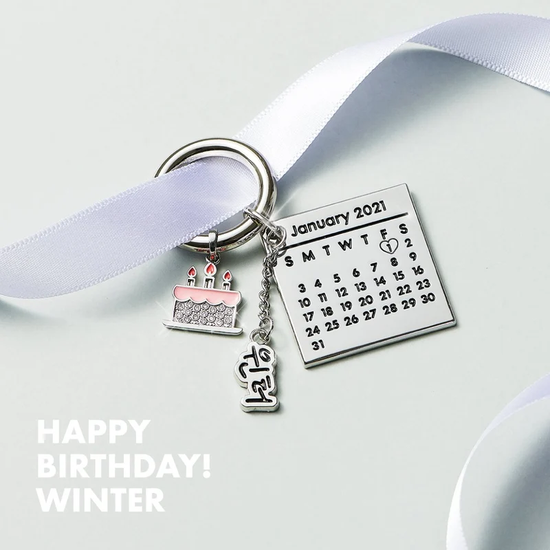 [AESPA] Happy Birthday Winter : Artist Birthday Keyring