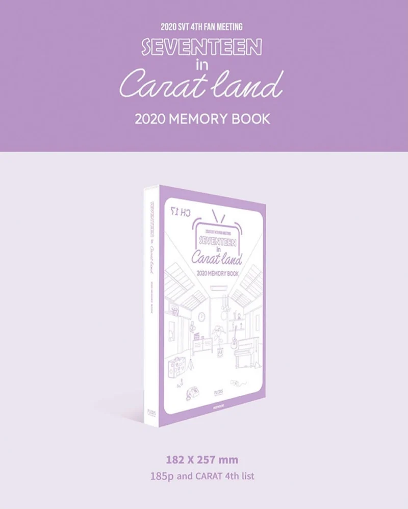 [SEVENTEEN] 2020 Seventeen 4th Fan Meeting : Seventeen In Carat Land : 2020 Memory Book
