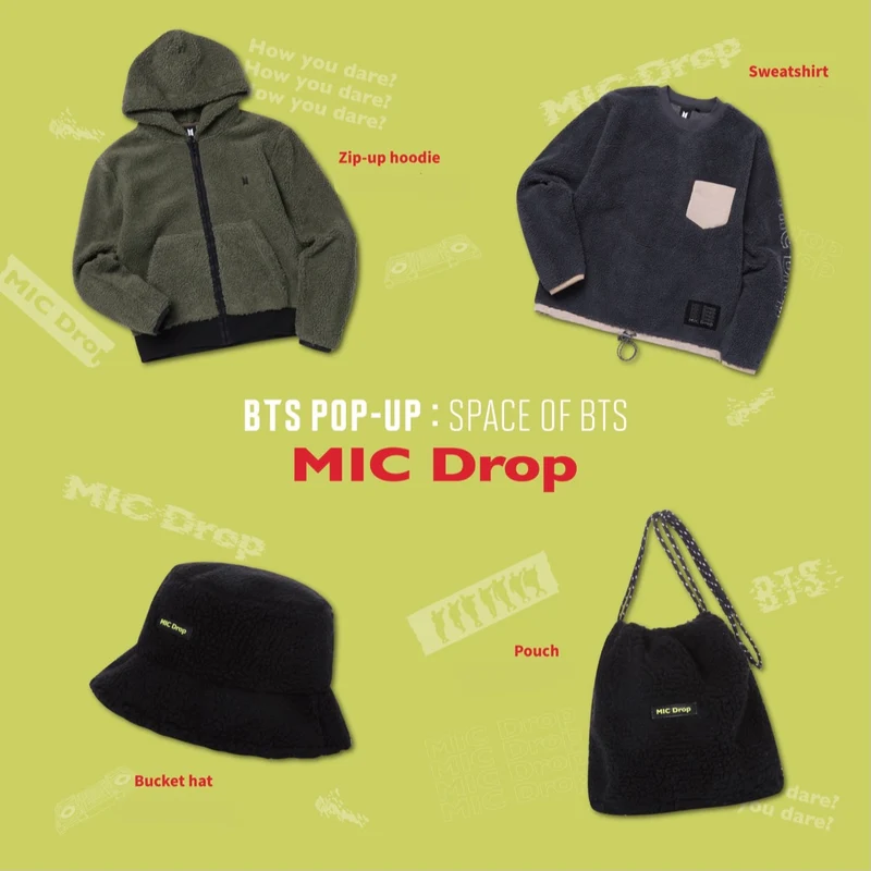[BTS] Pop-Up : Space Of BTS : Mic Drop