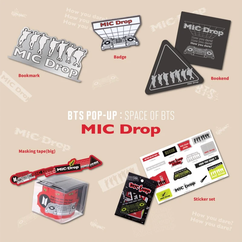 [BTS] Pop-Up : Space Of BTS : Mic Drop