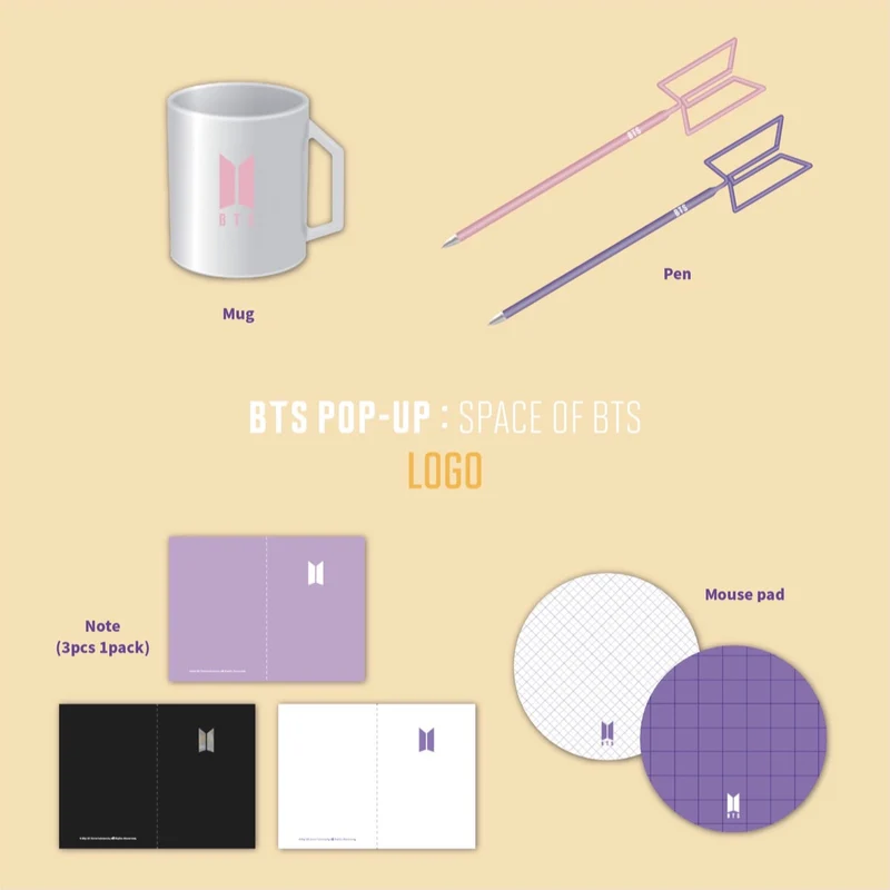 [BTS] Pop-Up : Space Of BTS : Logo
