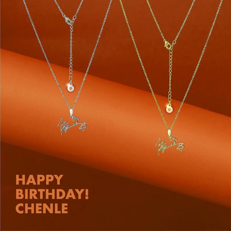 [NCT] Artist Birthday Necklace : Happy Birthday! Chenle