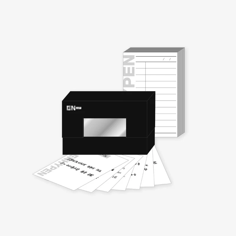 [ENHYPEN] Logo Merch : Memo Pad Set