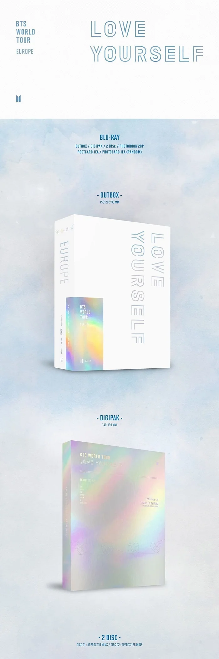 [BTS] 'Love Yourself' Europe DVD