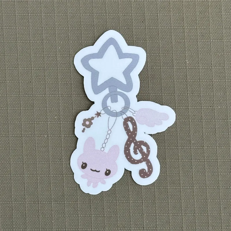 trinket keychain sticker