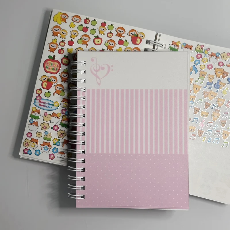 reusable sticker book - musical memories