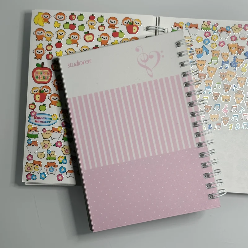 reusable sticker book - musical memories