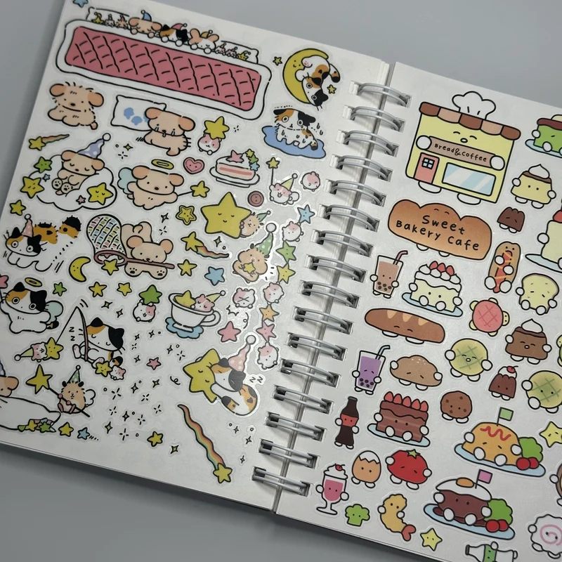 reusable sticker book - musical memories