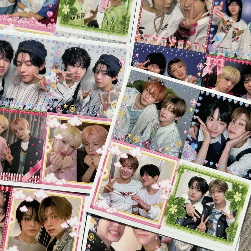 nct wish duo purikura sticker sheets