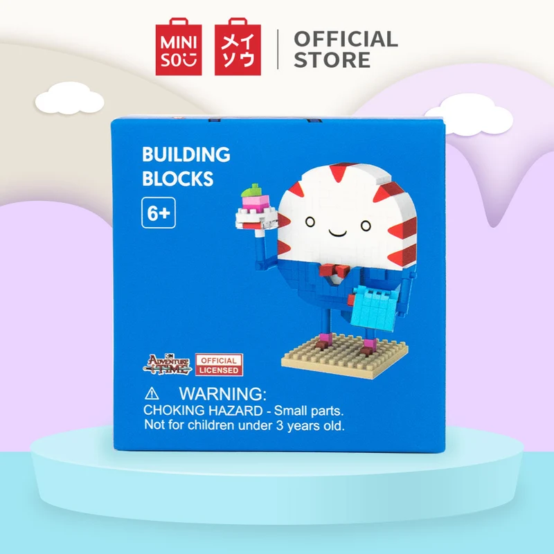 MINISO Blok Bangunan Ramah Lingkungan Plastik