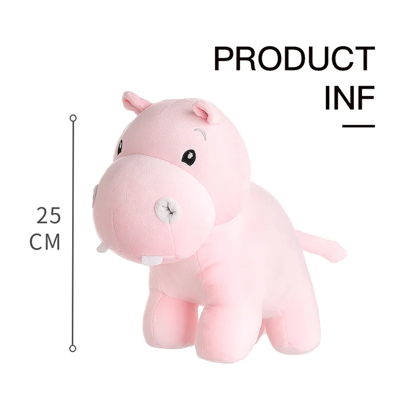MINISO Boneka Mainan Safari Series 25cm Anak Perempuan Laki-laki Lucu Imut Unik Karakter Beranak Hewan Binatang Hadiah Cute Plush Toy Lembut