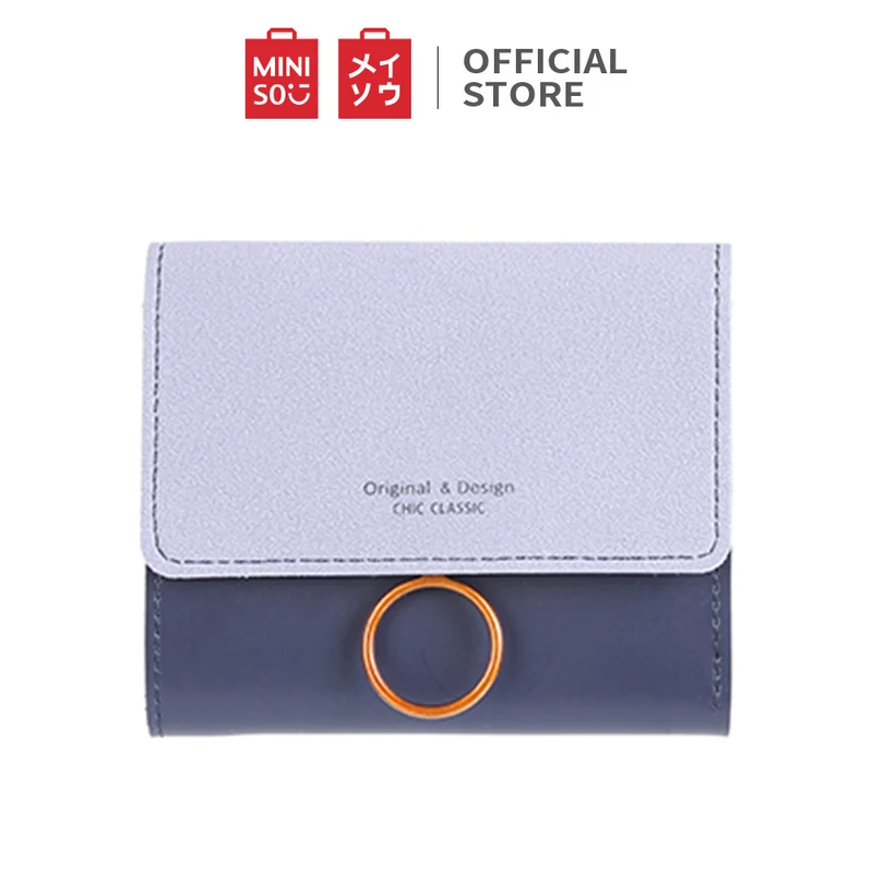 MINISO Retro Dompet Buram Pendek Watllet