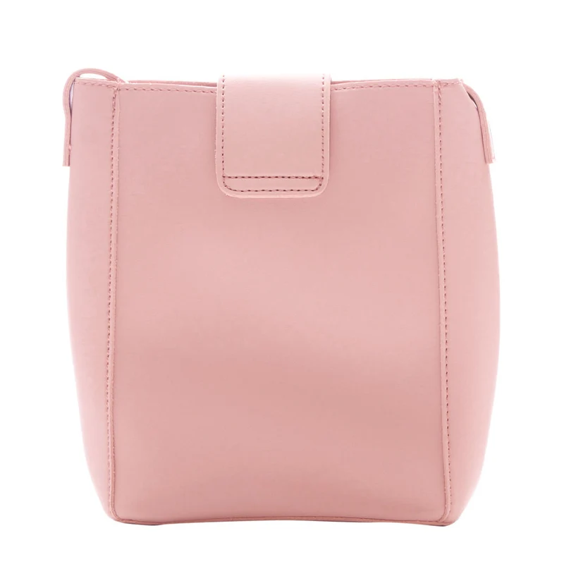 MINISO Tas Selempang Wanita Tas Bahu Bucket Bag Sling Bag Polos Lucu