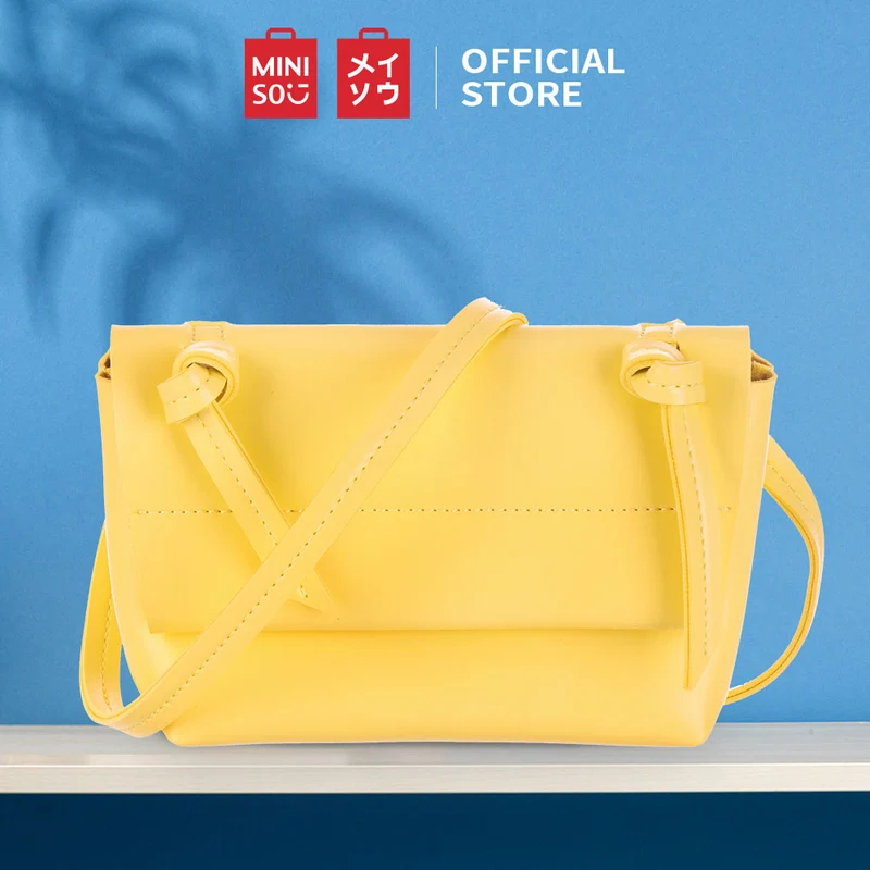 MINISO Tas Selempang Wanita Sling Bag Lucu Kecil Mini Polos