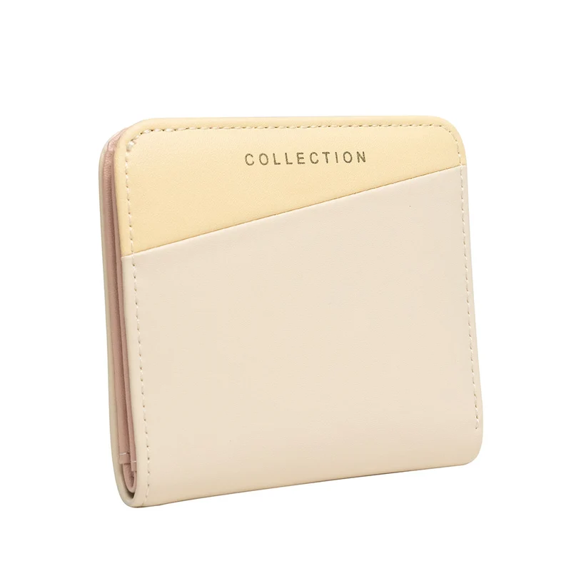 MINISO Dompet Wanita Kecil Lipat Pendek Dompet Uang Kartu Lucu Multiwarna