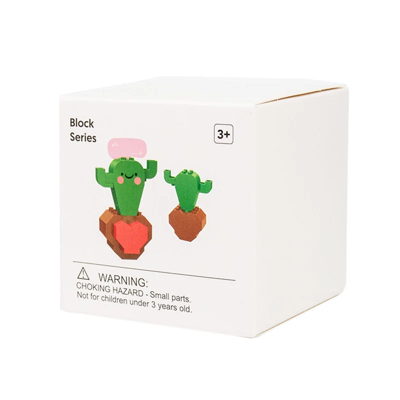 MINISO Blok Bangunan Ramah Lingkungan Plastik ABS Mainan Kotak Bangunan untuk Edukasi Anak untuk Hadiah Anak