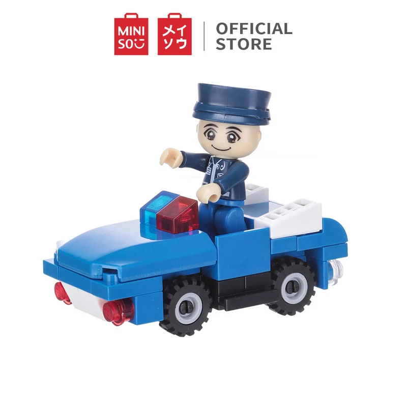 MINISO Blok Bangunan Ramah Lingkungan Plastik ABS Mainan Kotak Bangunan untuk Edukasi Anak untuk Hadiah Anak