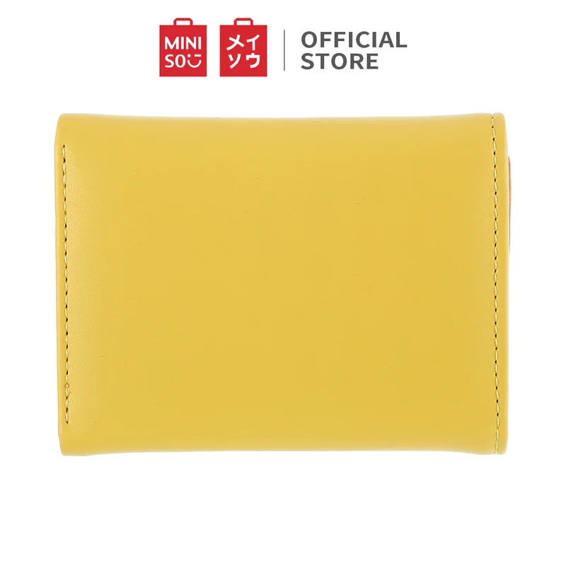 MINISO Dompet Wanita Kecil Lipat 3 Kali Tas Mini Pendek Kulit Tokyo Romantis Tempat Kartu Koin Wallet Organizer Pengatur Uang Anak Perempuan Remaja Cewek Terbaru Import Kekinian Lucu Karakter Kasual Motif Travel Original Keren Besar Leather Multi-card