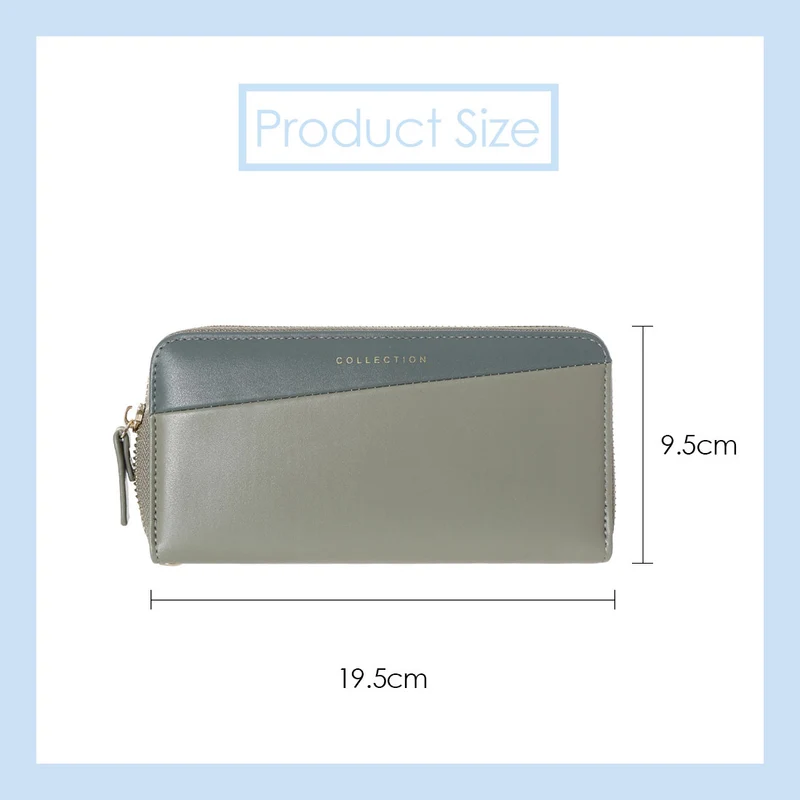MINISO Dompet Wanita Panjang Wallet Simple Fashion Korea Elegant