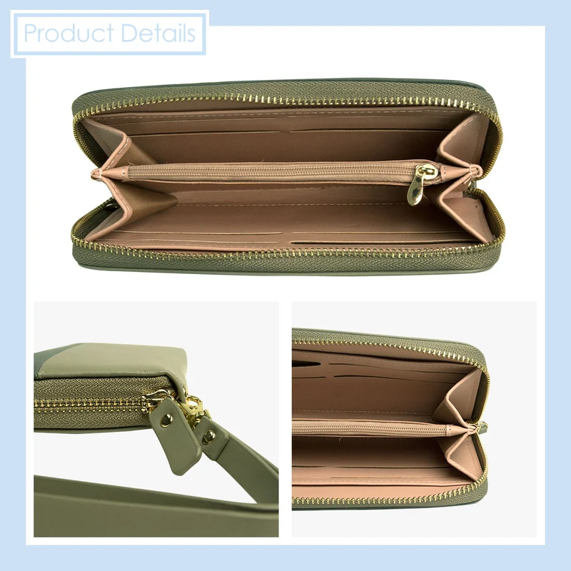 MINISO Dompet Wanita Panjang Wallet Simple Fashion Korea Elegant