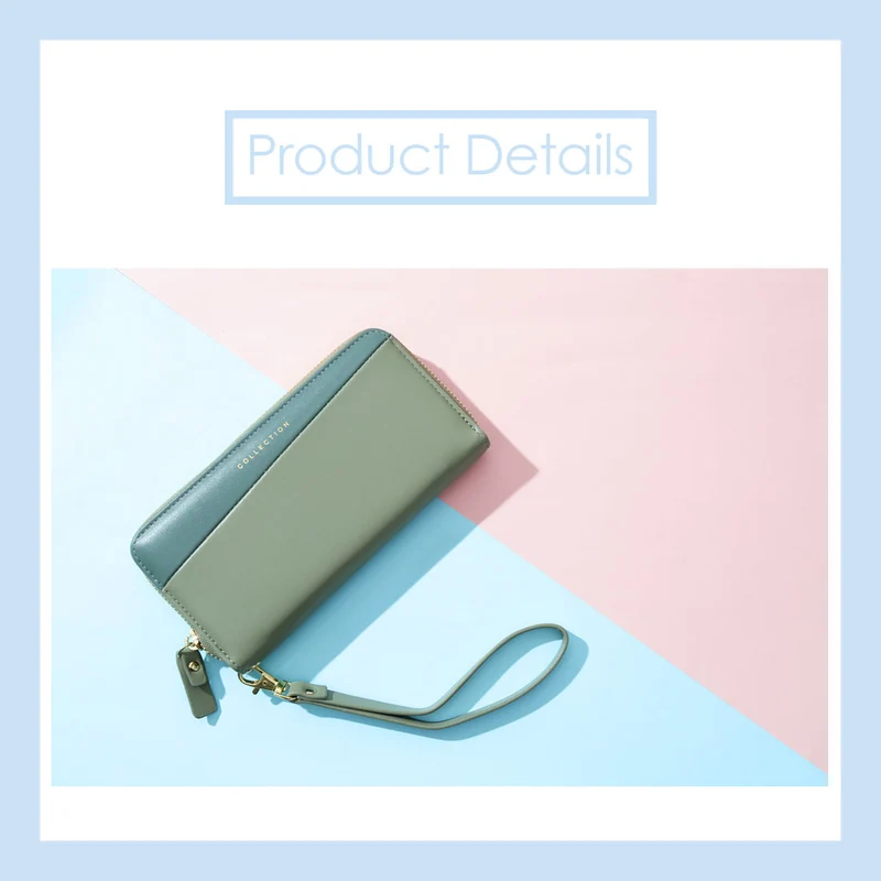 MINISO Dompet Wanita Panjang Wallet Simple Fashion Korea Elegant