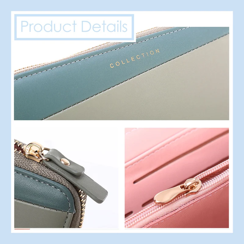 MINISO Dompet Wanita Panjang Wallet Simple Fashion Korea Elegant