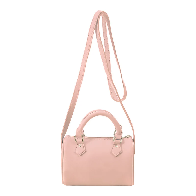 MINISO Tas Selempang Wanita Sling Bag Kecil Bulat Boston Fashion Lucu