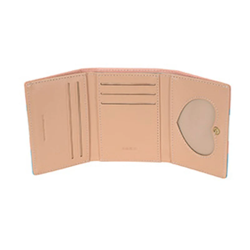 MINISO Dompet Wanita Kecil Lipat We Bare Bears Tas Mini Pendek Tempat