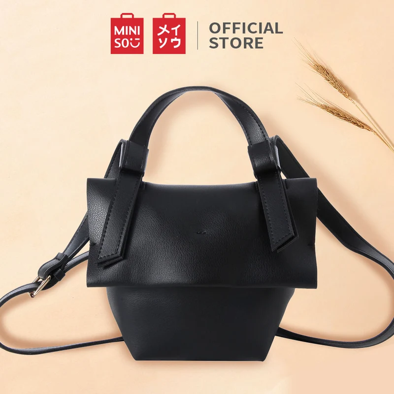 MINISO Tas Selempang Wanita Sling Bag Lucu Kecil Mini Polos