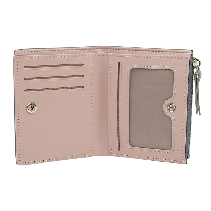 MINISO Dompet Wanita Pendek Kecil Lipat Simple Fashion Korea Elegant