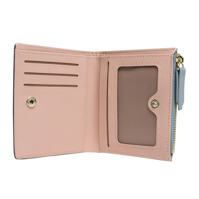 MINISO Dompet Wanita Pendek Kecil Lipat Simple Fashion Korea Elegant