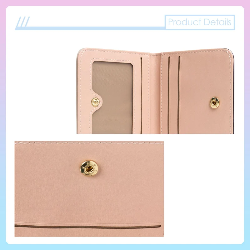 MINISO Dompet Wanita KecilLipat Pendek Dompet