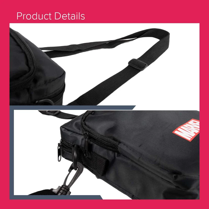 MINISO Marvel Tas Selempang Vertikal Crossbody Shoulder Bag