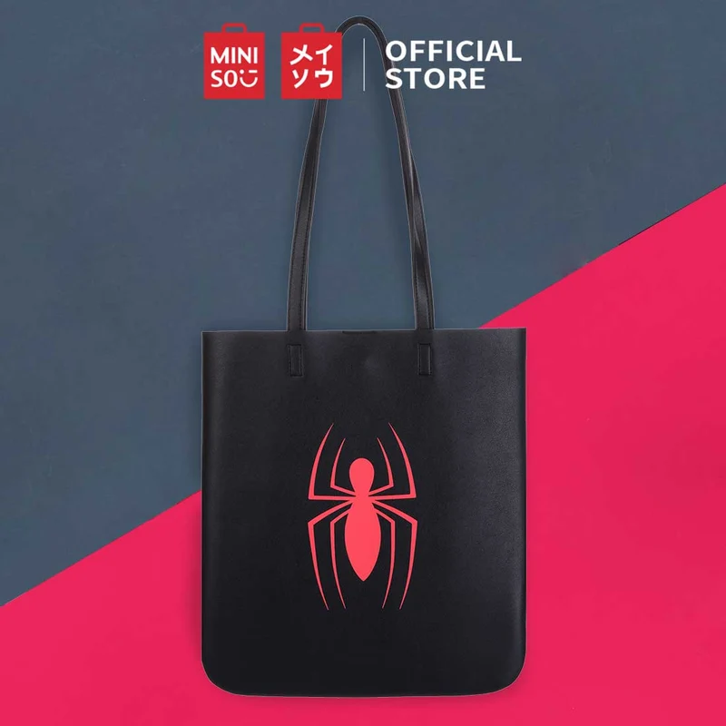 MINISO X MARVEL Tote Bags Tas Bahu Tas Belanja