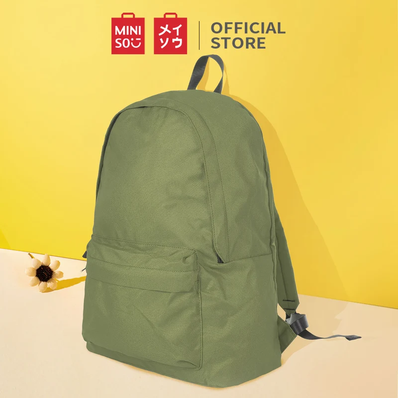 MINISO Tas Ransel Wanita & Pria 20L Backpack Fashion Tas