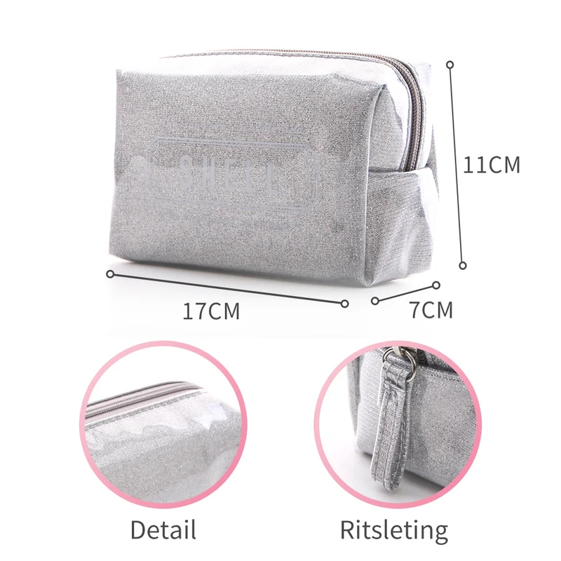 MINISO Tas Kosmetik Tempat Makeup Cosmetic Bag Travel Star Bintang