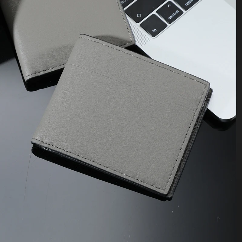 MINISO Dompet Pria Cowok Laki-laki Lelaki Lipat Kecil Pendek Horisontal Tempat