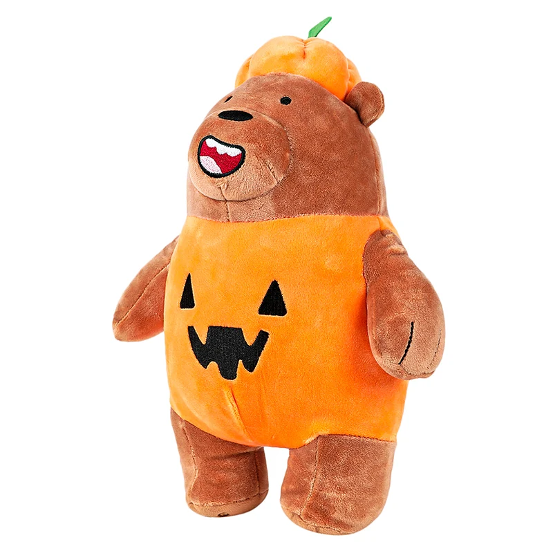 MINISO We Bare Bears Standing Plush 10 Toy with Hat