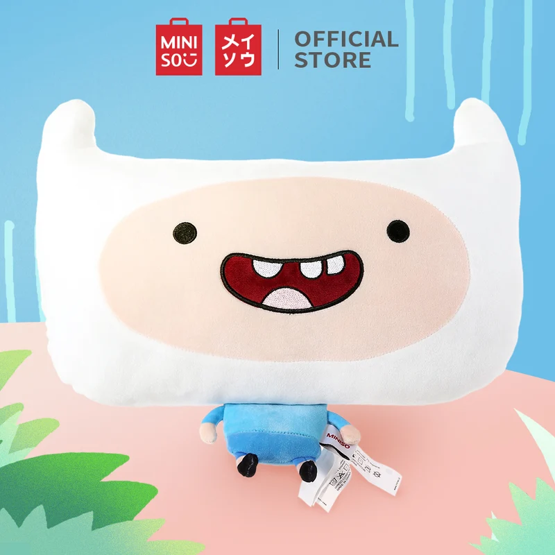 MINISO Boneka Mainan Bantal Karakter Adventure Time Lucu Toy Anak Unik