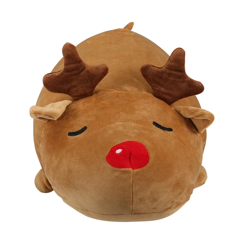 Miniso Official Mainan anak Toys Cylindrical Elk Plush Doll