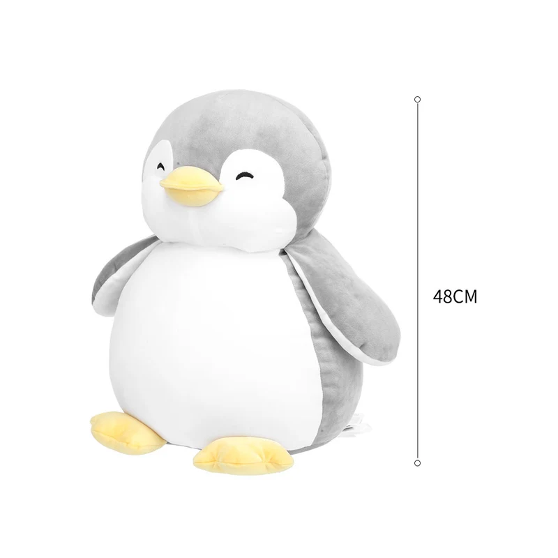 MINISO Boneka Pinguin Lucu Hadiah Untuk Anak-Anak, 48cm
