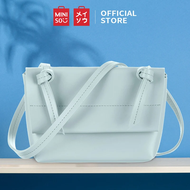 MINISO Tas Selempang Wanita Sling Bag Lucu Kecil Mini Polos